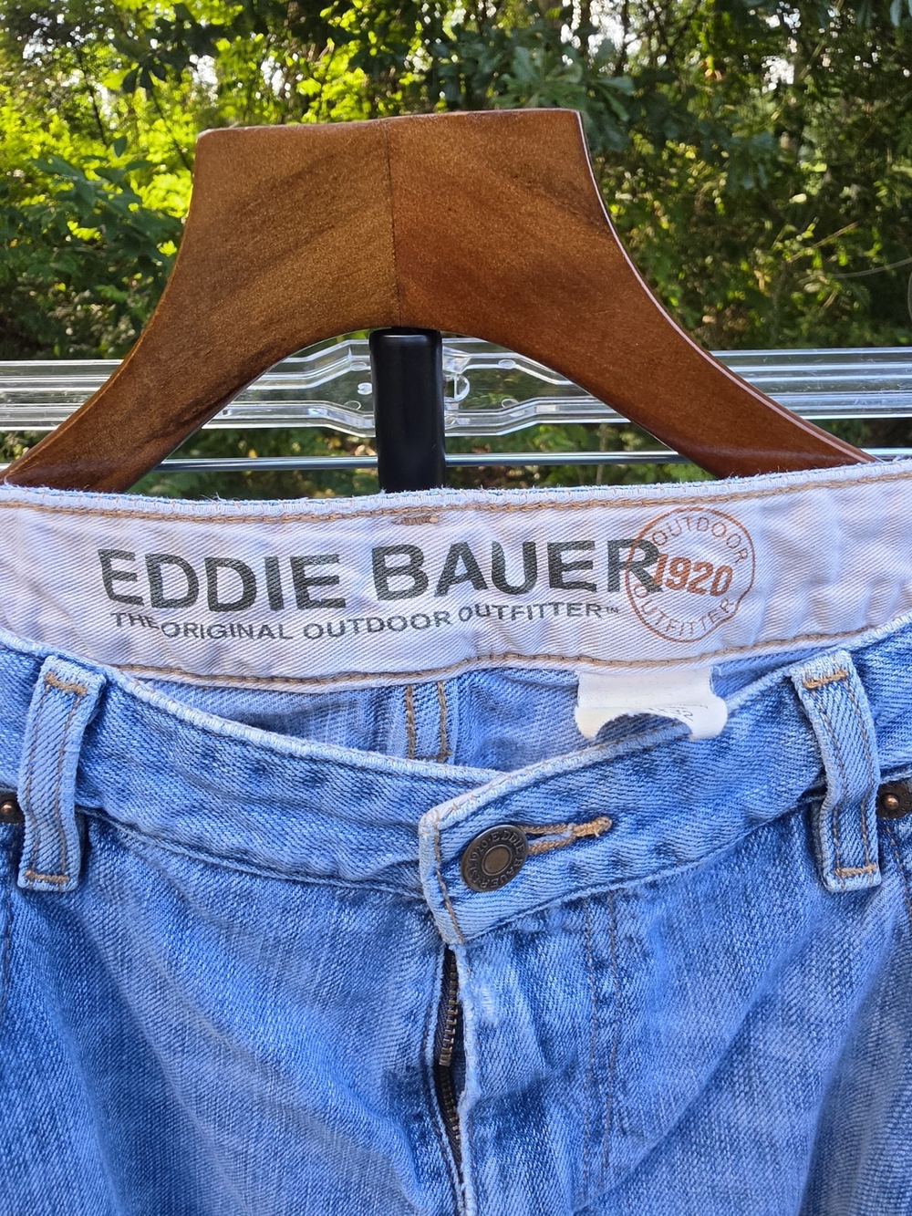 Eddie Bauer Men's Premium Denim Relaxed Fit Jeans 34x32